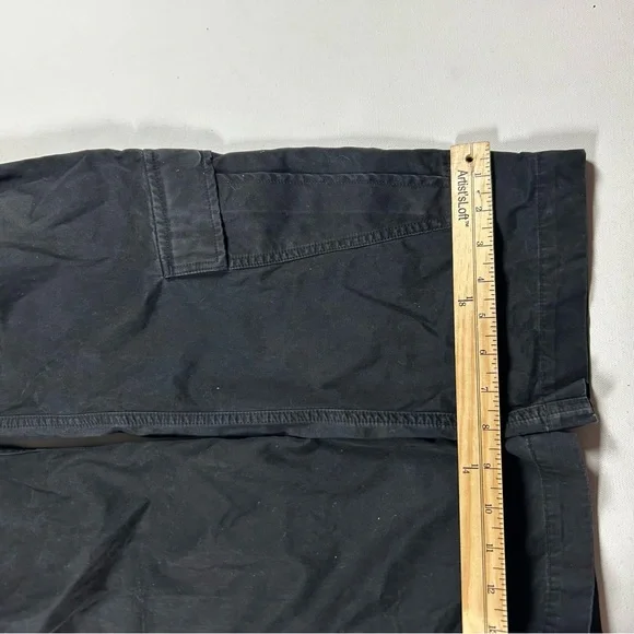 Maharishi Mens Medium (32x29) Black Cargo Buckle Strap Military Tactical Pants